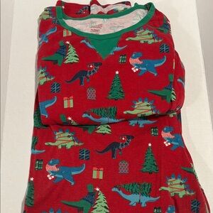 Women’s Wondershop Red Dinosaur Christmas Pajama Set Size 4X